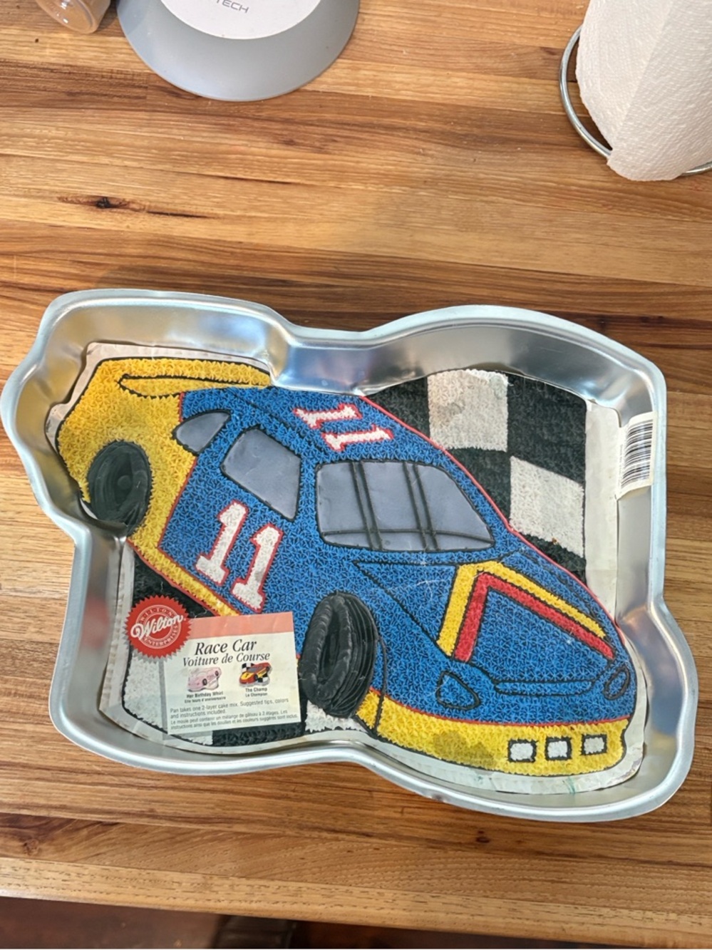 Wilton Race Car Cake Mold